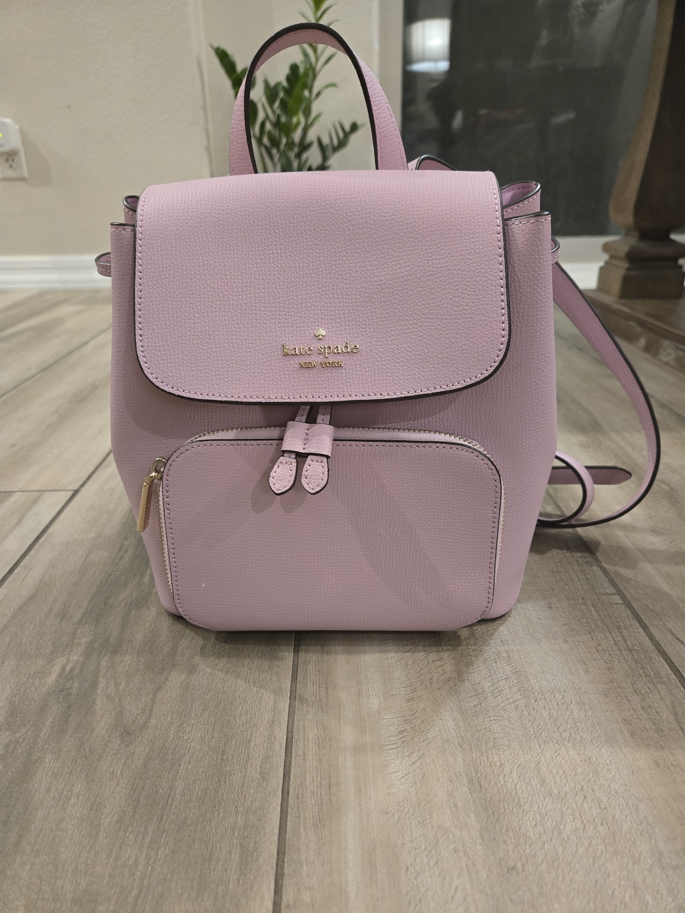 kate spade New York Pink Leather Mini Backpack